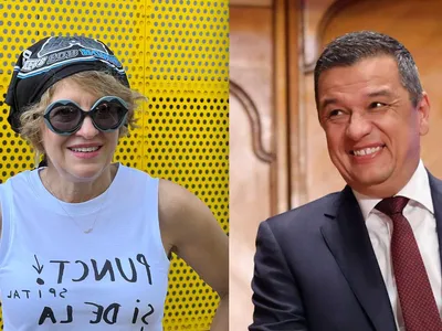 Grindeanu reia criticile la adresa Oanei Gheorghiu (sursa: Facebook/Oana Gheorghiu, Sorin Grindeanu)