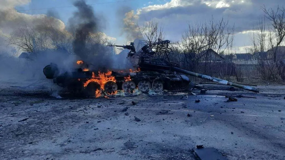 Pierderi devastatoare pentru trupele ruse (sursa: Facebook/General Staff of the Armed Forces of Ukraine)