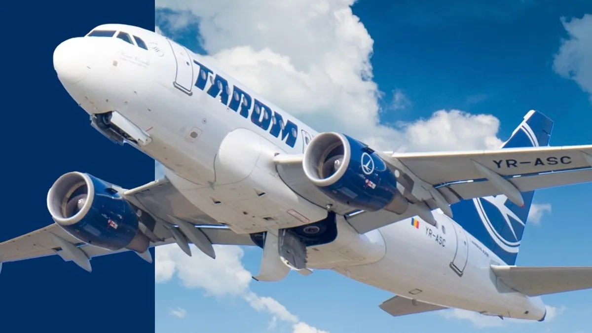 Tarom, decolare contra-cronometru în șapte minute (sursa: Facebook/Tarom)