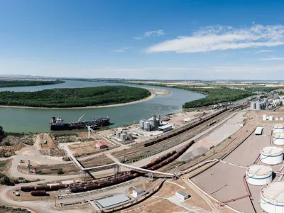 O tranzacție strategică pentru România, contestată de Fondul Proprietatea Foto: Portul Internațional Liber Giurgiulești