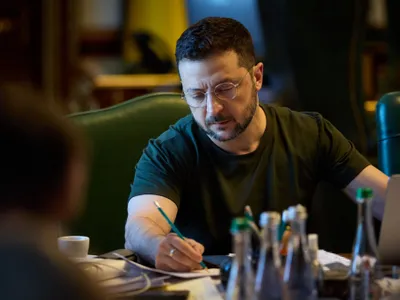 Garanțiile SUA pentru Ucraina, încă neclare (sursa: Facebook/Volodimir Zelenski)