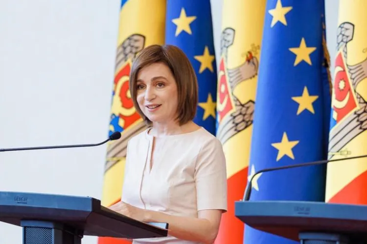 Macron, Merz, Tusk, vizită la Chișinău (sursa: Facebook/Maia Sandu)