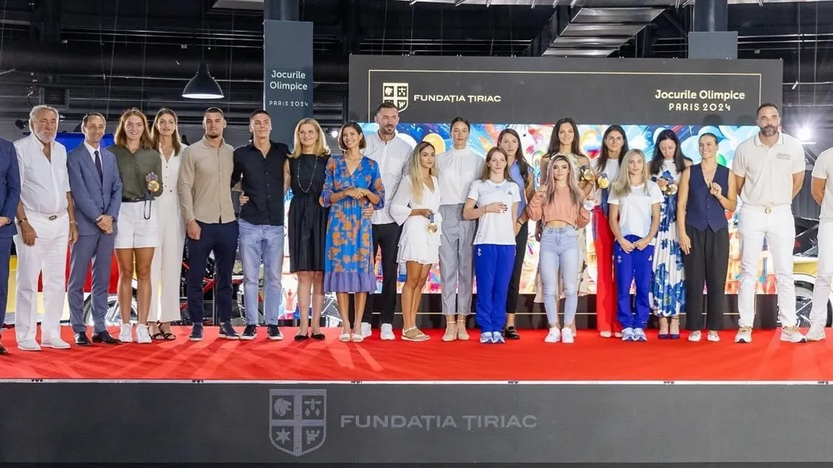 Fundația Țiriac premiază medaliații la JO (sursa: Facebook/Fundatia Tiriac)