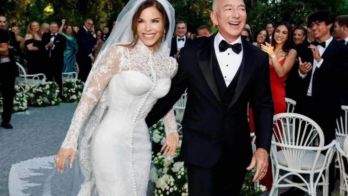 Jeff Bezos, nuntă fastuoasă la Veneția (sursa: Instagram/laurensanchezbezos)
