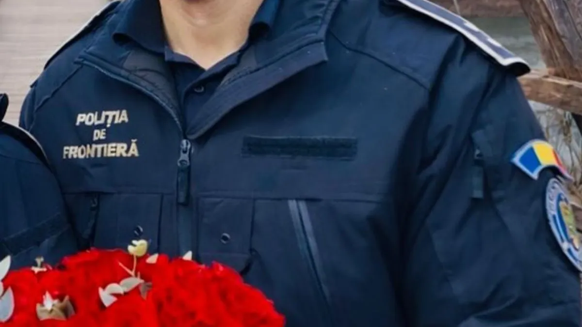 Polițist de frontieră reținut pentru trafic de minori (sursa: Facebook/Poliția de Frontieră Română)