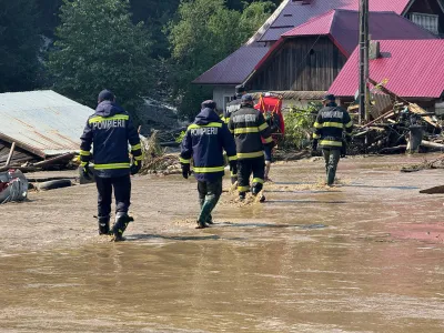 Neamț și Suceava, devastate de viituri (sursa: Facebook/IGSU)