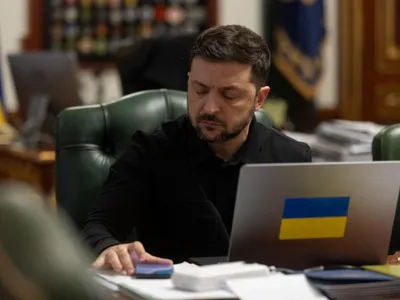 Zelenski negociază planul lui Trump (sursa: Facebook/Volodimir Zelenski)