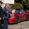 Scrisoare Tesla către președintele Donald Trump (sursa: Facebook/The White House)