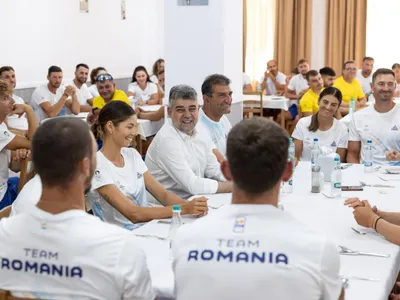 Ciolacu, PR pe seama suferinței gimnastelor (sursa: Facebook/Marcel Ciolacu)