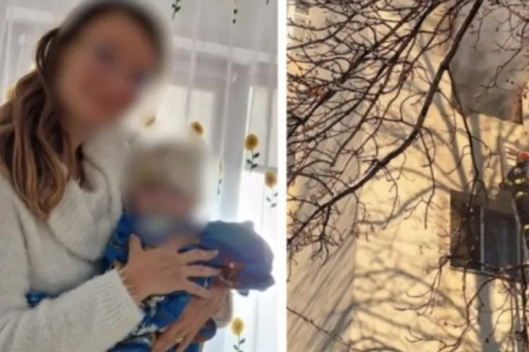 Mama prinsă în incendiu a supraviețuit (sursa: ziaruldeiasi.ro)