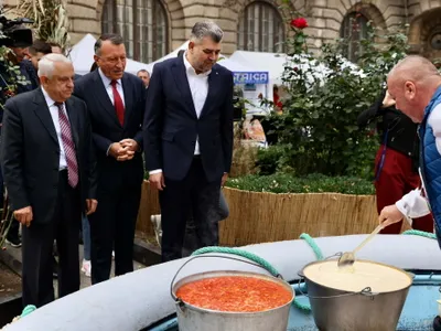 Ciolacu îl ia în balon pe Bode Foto: Facebook Marcel Ciolacu