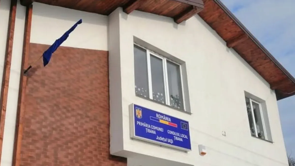 Primăria din comuna Țibana