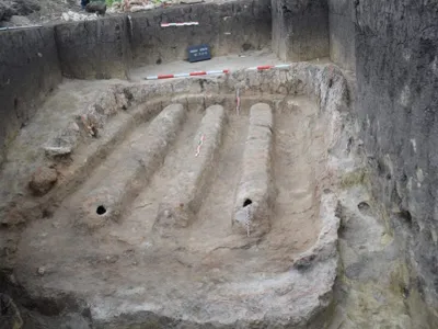 Cuptor preistoric (Cucuteni), descoperit la Iași sursa: ziaruldeiasi.ro)