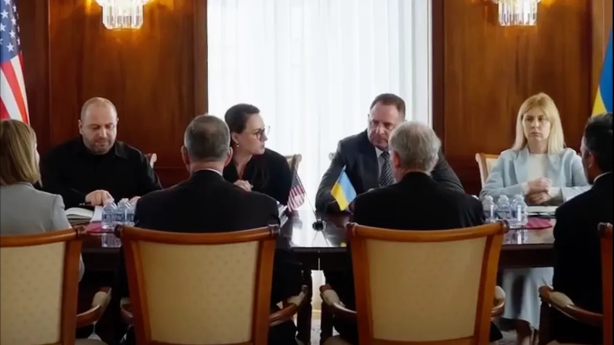 Ucraina negociază în SUA noi acorduri militare (sursa: X/Andriy Yermak)