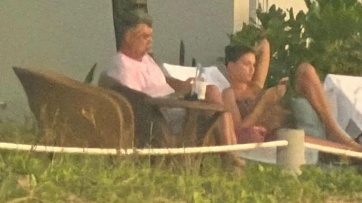 Ciolacu, fotografiat în Vietnam la un resort de lux, alături de Sorina Docuz Foto: 60m.ro/Facebook Emanuel Ungureanu