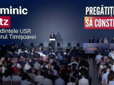 Dominic Fritz, validat ca președinte USR (sursa: Facebook/USR)