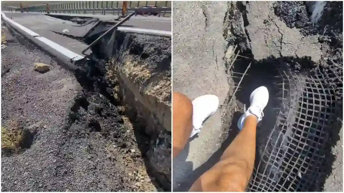 Groapa de pe A10, tot mai adâncă