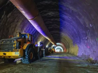 Porr avansează puternic cu primul tunel rutier la nivel de autostradă