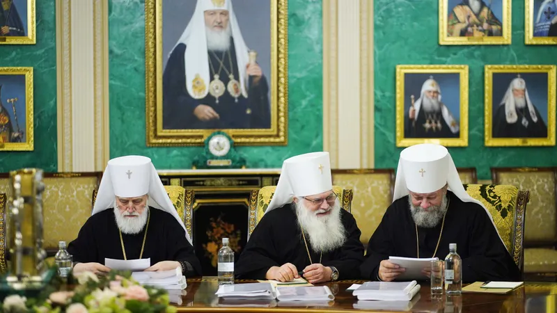 Mitropolitul Chișinăului, alături de Patriarhul Kiril Foto: Mitropolia Chișinăului și a Întregii Moldove