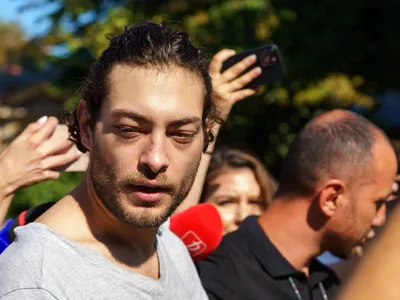 Fiul lui Ilie Dumitrescu, arestat preventiv (sursa: Inquam Photos/Tudor Pană)