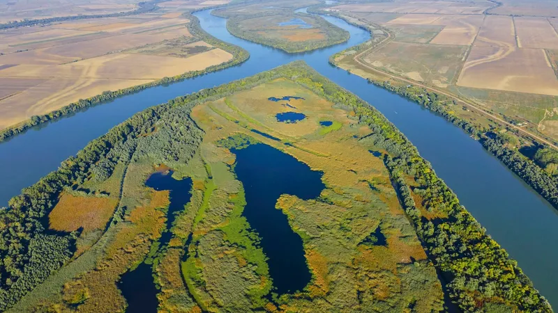 Ucraina a dragat Bâstroe doar în scop de întreținere Foto: Twitter