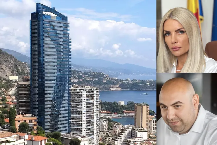 Soții Ciorbă-Vicol, apartament la Monaco (sursa: livein.mc, Hotnews, Facebook/Laura Vicol)