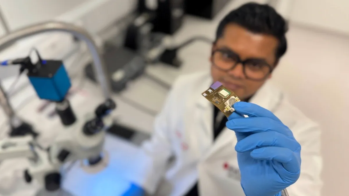 Pansament inteligent, dezvoltat în Australia (sursa: rmit.edu.au)