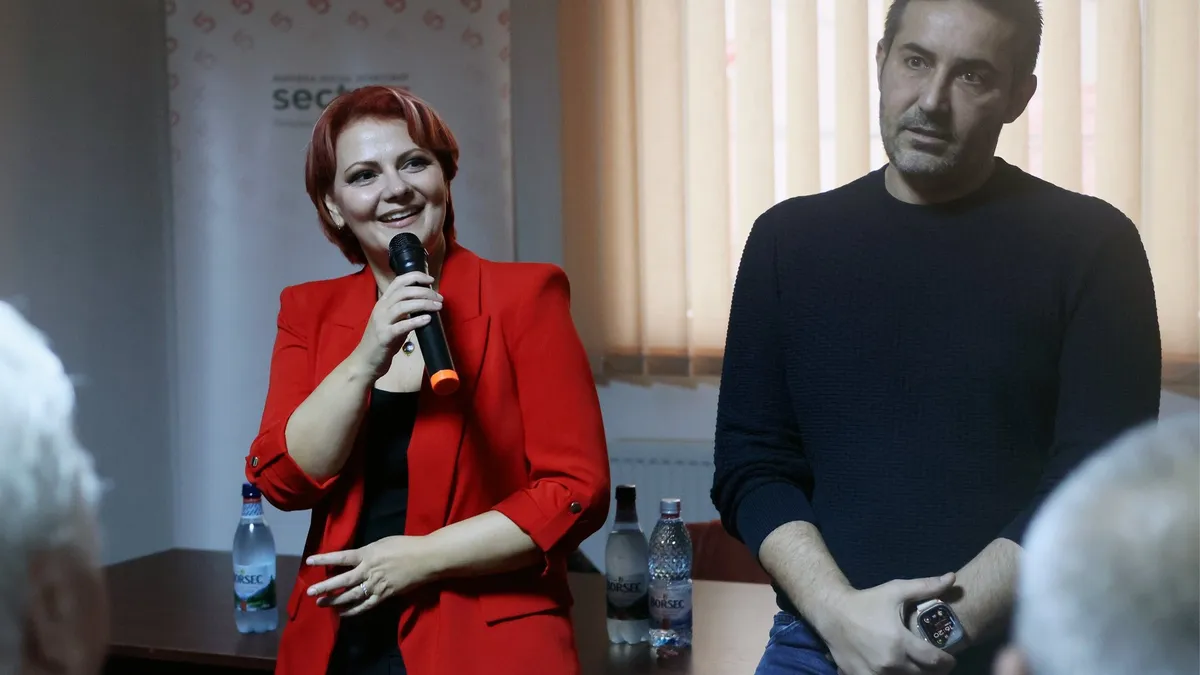 Adevărata conducere a PSD: Olguța Vasilescu și Claudiu Manda Foto: Facebook