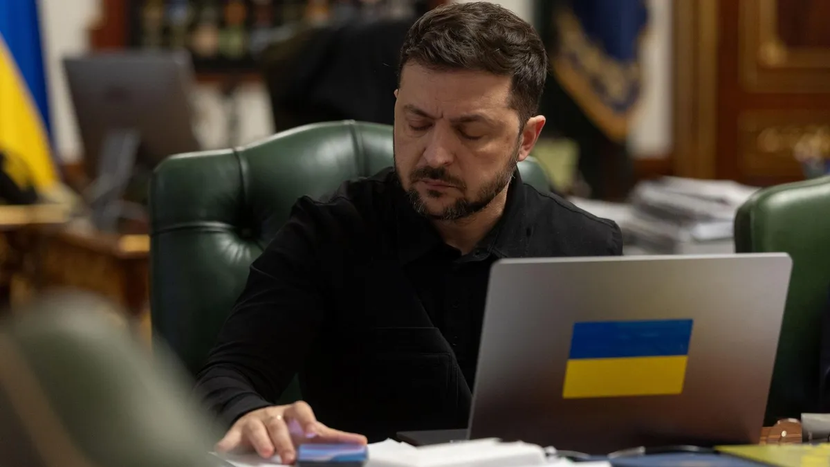 Zelenski negociază planul lui Trump (sursa: Facebook/Volodimir Zelenski)