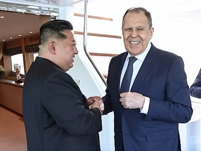 Phenianul promite Rusiei un sprijin total (sursa: Ministerul rus de Externe/RIA Novosti)