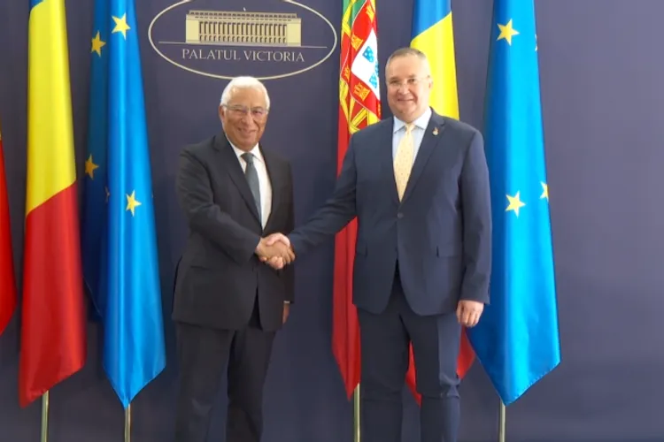 Premierul Portugaliei vizită de lucru la București (sursa: Facebook/GuvernulRomâniei)