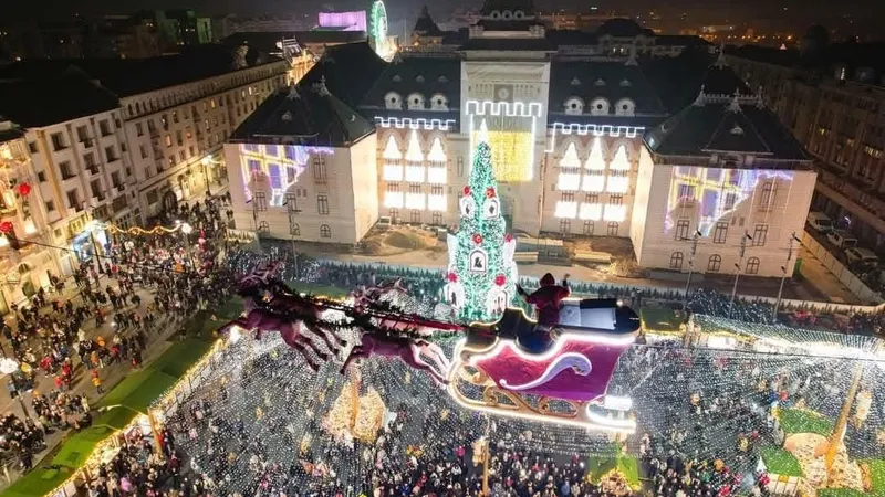 Craiova, un târg de Crăciun grandios (sursa: Facebook/Lia Olguta Vasilescu)