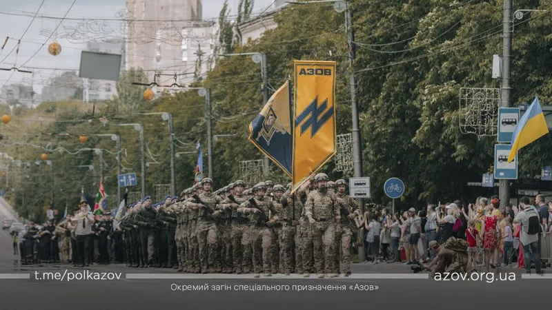 FSB a prins iar membri Azov (sursa: Twitter/Azov)