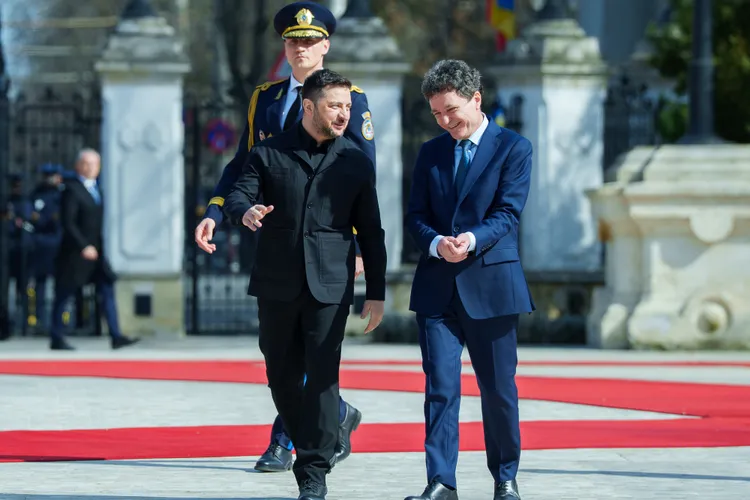 România va folosi 200 de milioane de euro din SAFE pentru a produce drone împreună cu Ucraina Foto: Presidency.ro