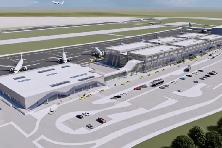 Cum va arăta T4 de la Aeroportul Iași (sursa: ziaruldeiasi.ro)