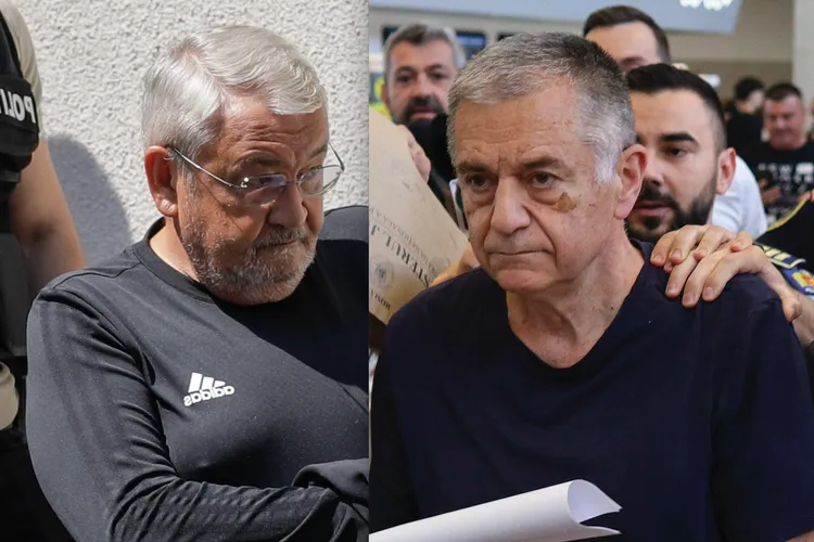 Fostul ministru de Finanțe Sebastian Vlădescu și cumnatul lui Geoană, eliberați din închisoare (sursa: Inquam Photos/George Călin, Octav Ganea)