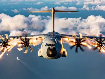 Bruiaje rusești raportate de oficiali germani (sursa: Facebook/Bundeswehr)