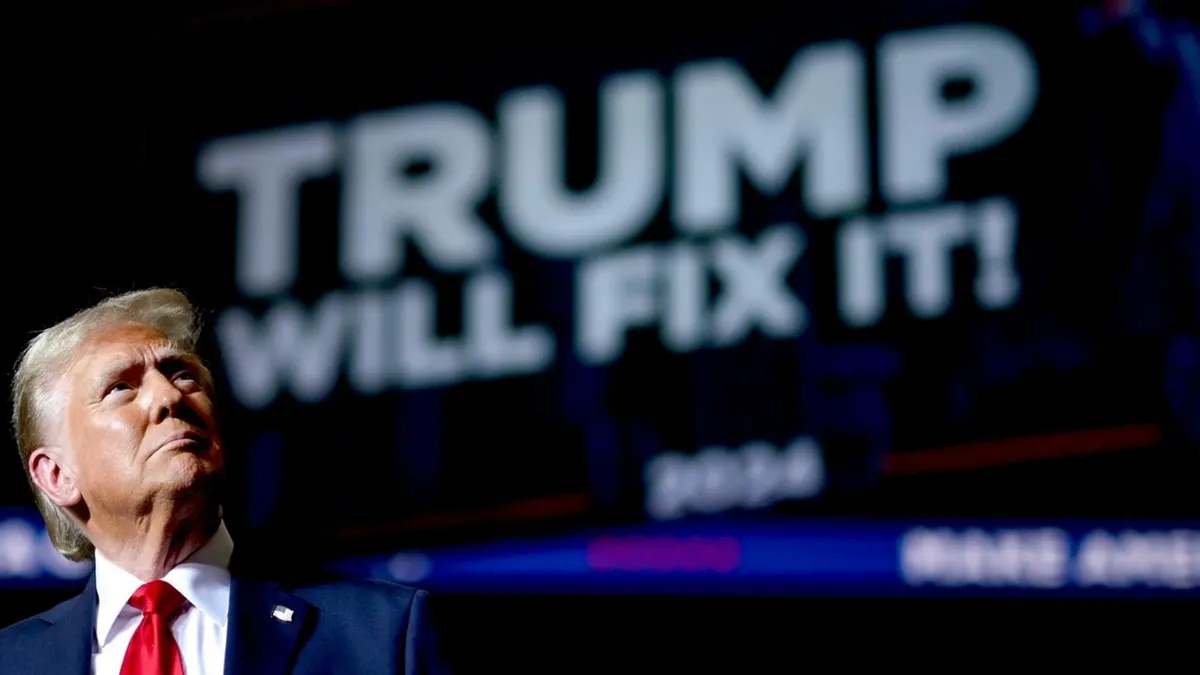 Trump intervine în cazul rețelei TikTok (sursa: Facebook/Donald J. Trump)