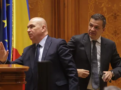 Liderii coaliției, reuniune pentru buget (sursa: Inquam Photos/George Călin)