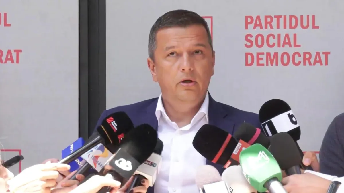 PSD condiționează participarea sa la guvernare (sursa: Facebook/Sorin Grindeanu)