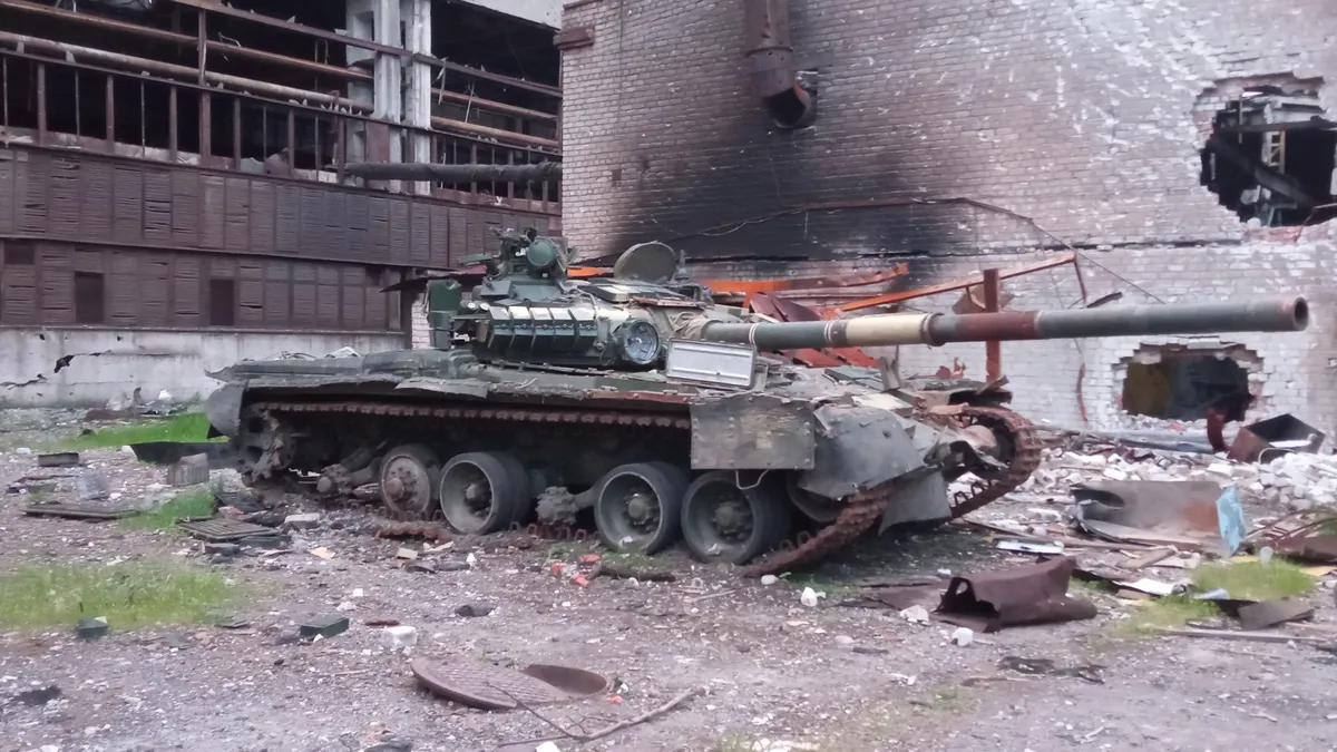 Ucraina face progrese în sud (sursa: Twitter/Ukraine Weapons Tracker)