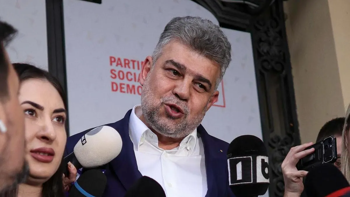 PSD Buzău îl susține pe Ciolacu (sursa: Inquam Photos/Octav Ganea)