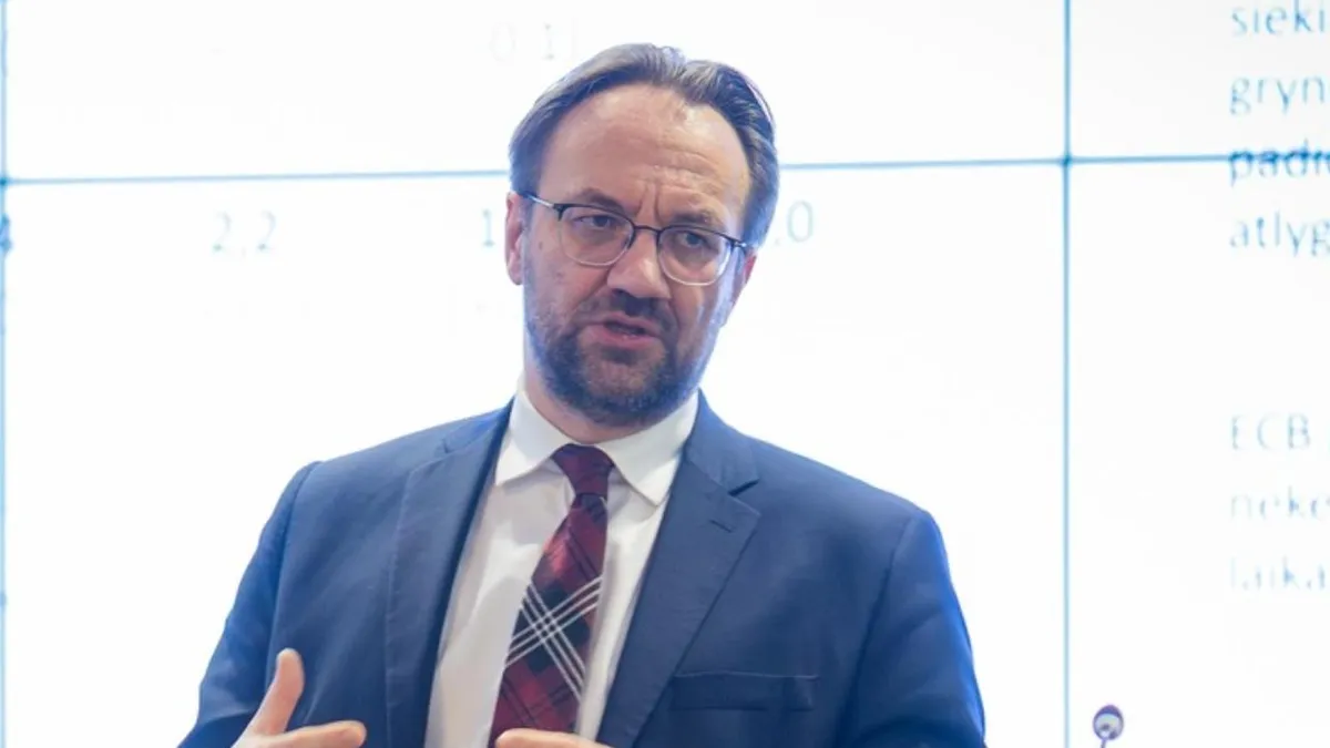 Rusia ar putea ataca statele baltice, avertizează BCE (sursa: Facebook/Lietuvos bankas)