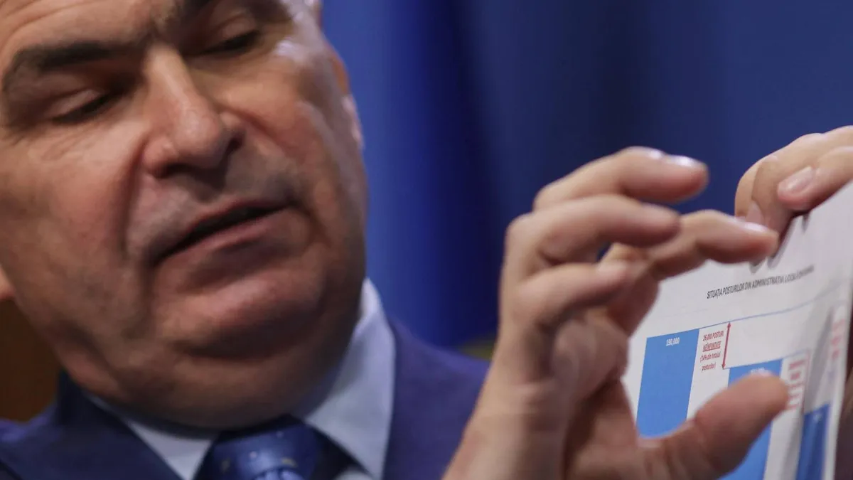 Harta reducerilor de posturi în România (sursa: Inquam Photos/Octav Ganea)