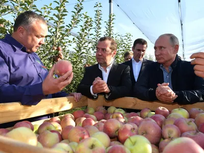 Oamenii lui Putin s-au împroprietărit cu forța  Foto: kremlin.ru