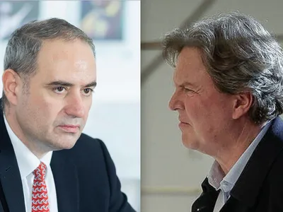 Nazare, asociat cu pedofil grec condamnat: Nikolaos Georgiadis, apropiat al premierului grec Mitsotakis (sursa: Facebook/Alexandru Nazare, newsbomb.gr)