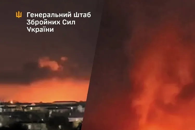 Drone ucrainene atacă rafinăriile din Rusia (sursa: Facebook/General Staff of the Armed Forces of Ukraine)