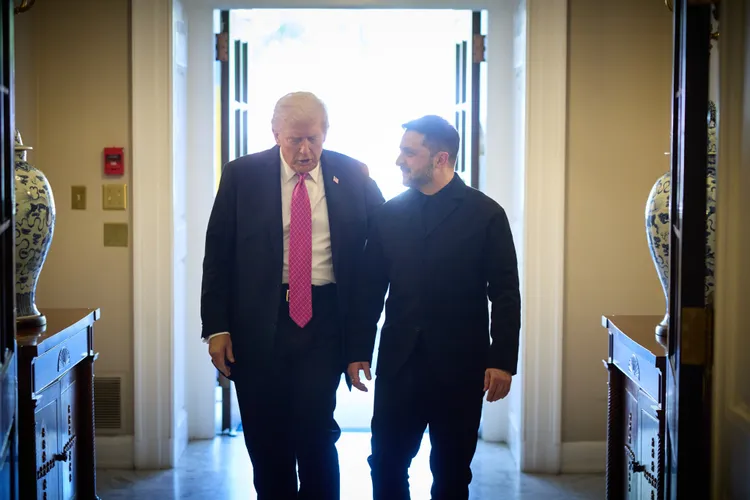 Tensiuni majore între Trump și Zelenski (sursa: Facebook/Volodimir Zelenski)