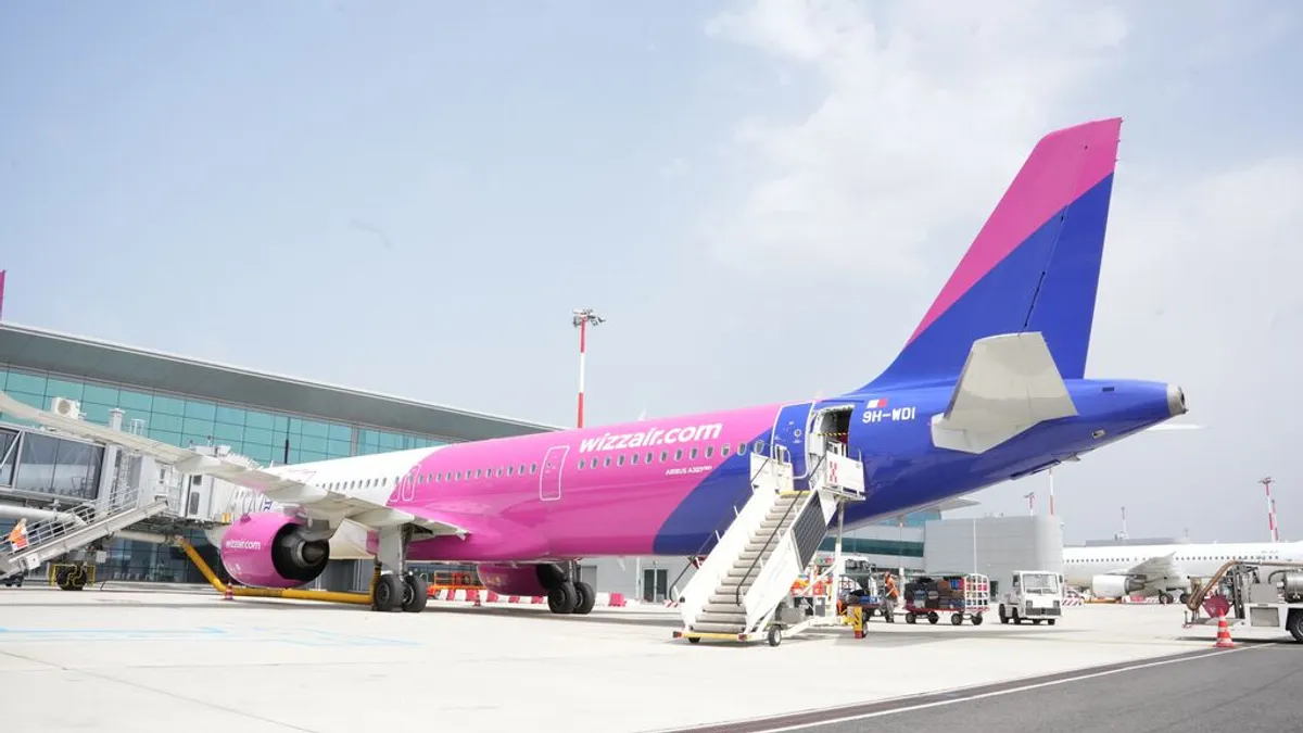 Wizz Air, profit mare în România (sursa: Facebook/Wizz Air)