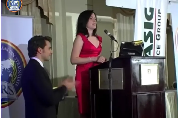 Amica lui Sebastian Burduja, Corina Tarnița, profesoară la Princeton, apare în mailurile lui Epstein Foto: captură youtube